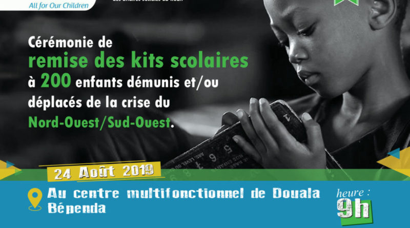 Solidarité:All for our children association sociale camerounaise se met aux côtés des nécessiteux.