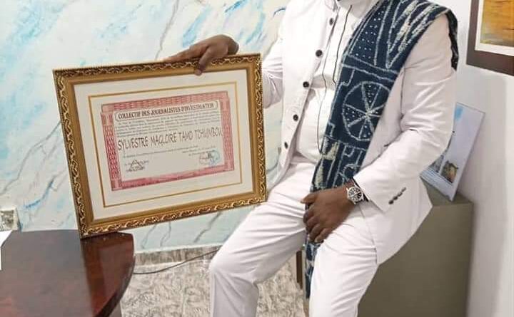 Cameroun : Sylvestre Magloire Tamo »Force One » reçoit le prix d&rsquo;excellence d&rsquo;un Collectif de journalistes