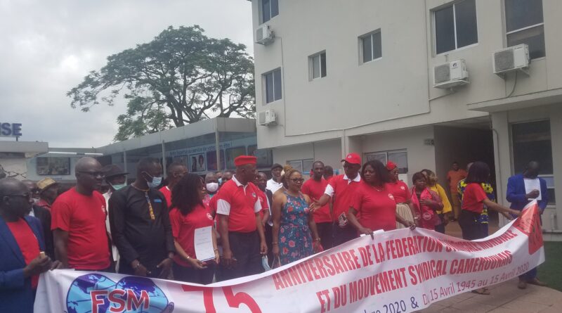 Lancement des Festivités du 75ème anniversaire de la Fédération Syndicale Mondiale : Le Mouvement Syndical du Cameroun annonce une festivité « bien spéciale » pour les syndicats