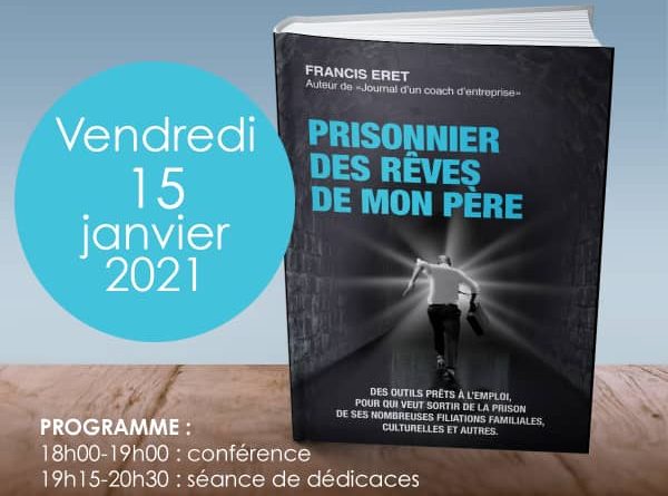 Littérature : Orientation professionnelle : Francis Eret dédicace son dernier ouvrage qui encourage les jeunes à conquérir leur rêve le 15 Janvier