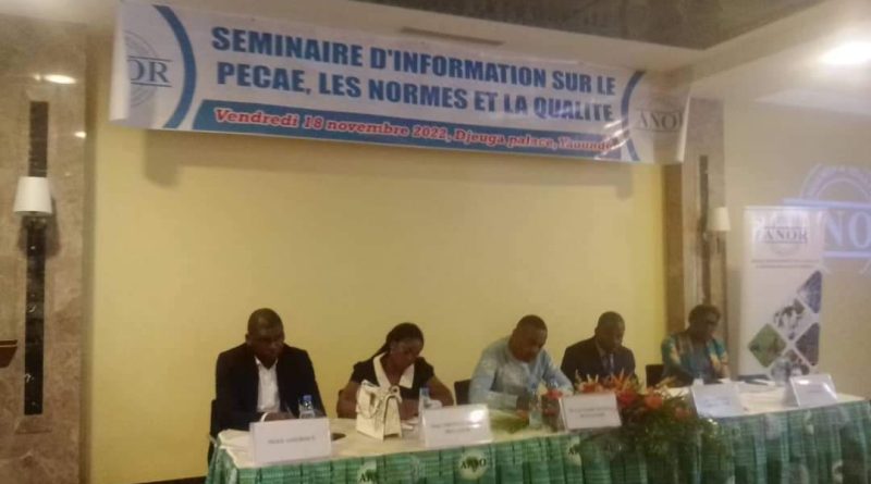 Norme et qualité au Cameroun : l&rsquo;Anor a édifié les médias et les associations de défense des droits des consommateurs sur le PECAE
