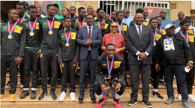 Cameroun:Reconnaissance: Les Lions U-20 à la Fecafoot après leur sacre aux Jeux de la Francophonie 
