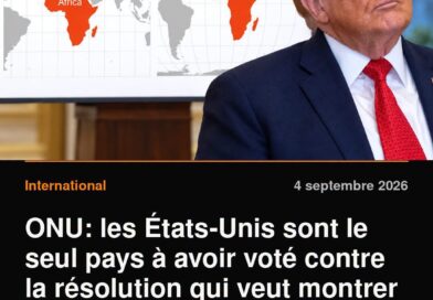 🇺🇳ONU : l’Afrique fait corriger la carte du monde, les États-Unis votent seuls contre